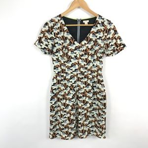 Fossil Short Sleeve Floral Dress